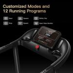 Cursor Fitness Folding Treadmill with Pulse Sensor