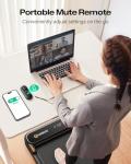 UREVO 2-in-1 Folding Treadmill with Safety Handle
