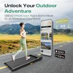 UREVO 2-in-1 Portable Under Desk Treadmill