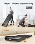 UREVO 2-in-1 Portable Under Desk Treadmill