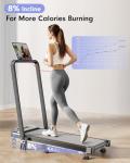 Portable Foldable Treadmill with 3.5HP Motor