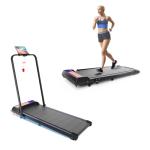 2-in-1 Folding Under Desk Treadmill with Remote