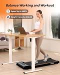 Compact Under Desk Treadmill for Home and Office