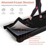 DeerRun Smart Walking Pad Treadmill for Home Office
