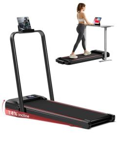 3-in-1 Incline Walking Pad Treadmill for Home