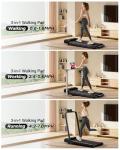 3-in-1 Incline Walking Pad Treadmill for Home