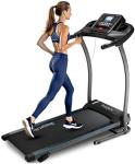 SereneLife Folding Treadmill with Bluetooth and App Support
