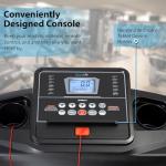 SereneLife Folding Treadmill with Bluetooth and App Support