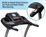 SereneLife Folding Treadmill with Bluetooth and App Support