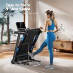 MERACH Foldable Treadmill with Auto Incline and APP
