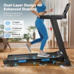 MERACH Foldable Treadmill with Auto Incline and APP