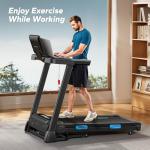 MERACH Foldable Treadmill with Auto Incline and APP