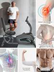 Recumbent Exercise Bike with Heart Rate Monitor