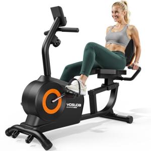 YOSUDA Recumbent Exercise Bike with Adjustable Seat
