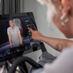 Peloton Indoor Stationary Bike with 22" Touchscreen
