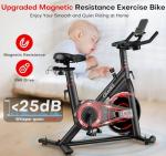 CHAOKE Quiet Adjustable Magnetic Exercise Bike