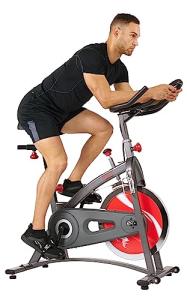 Sunny Health & Fitness Indoor Cycling Bike with Monitor