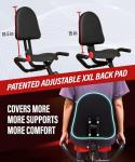 YYFITT Folding 3-in-1 Exercise Bike with Backrest