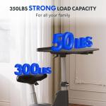 FLEXISPOT Compact Under Desk Exercise Bike