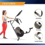 Marcy Magnetic Recumbent Bike with Adjustable Resistance