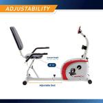 Marcy Recumbent Exercise Bike with Magnetic Resistance