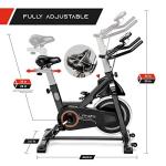Lanos Stationary Exercise Bike for Home Gym
