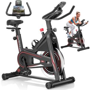 DMASUN Stationary Exercise Bike with Digital Display