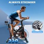 DMASUN Stationary Exercise Bike with Digital Display