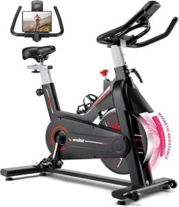 WENOKER Magnetic Resistance Exercise Bike with App