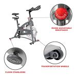 Sunny Health & Fitness Adjustable Indoor Cycling Bike