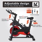 Indoor Cycling Exercise Bike with LCD Monitor