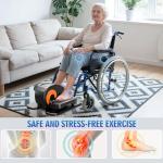Under Desk Elliptical Machine with Remote Control