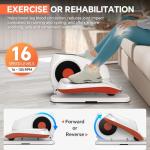 Under Desk Elliptical Machine with Remote Control