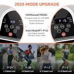Under Desk Elliptical Machine with Remote Control