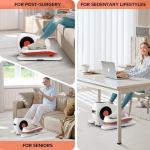 Under Desk Elliptical Machine with Remote Control