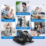 MERACH Under Desk Elliptical Machine for Easy Exercise