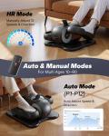MERACH Under Desk Elliptical Machine for Easy Fitness