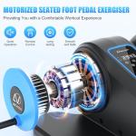 Electric Under Desk Elliptical for Seniors - 12 Speeds