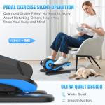 Electric Under Desk Elliptical for Seniors - 12 Speeds