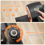 ANCHEER Under Desk Mini Elliptical Bike Pedal Exerciser