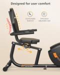 JEEKEE Recumbent Exercise Bike for Home Workouts