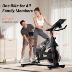 Cursor Fitness Stationary Indoor Cycling Bike