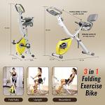LEIKE X Bike Ultra-Quiet Folding Exercise Bike