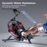 Sunny Health & Fitness Smart Water Rowing Machine