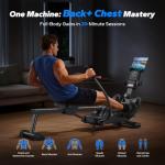 MERACH Magnetic Rowing Machine with 16 Levels