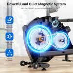 Dripex Magnetic Rowing Machine with 16 Resistance Levels