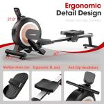 WENOKER Magnetic Rowing Machine with 32-Levels Resistance