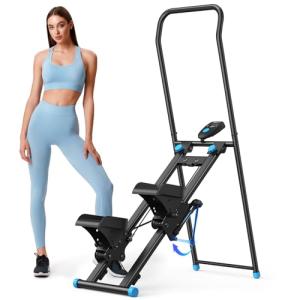 Compact Vertical Climber for Full-Body Workouts