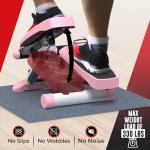 Nordic Lifting Mini Pink Stepper with Bands