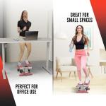 Nordic Lifting Mini Pink Stepper with Bands